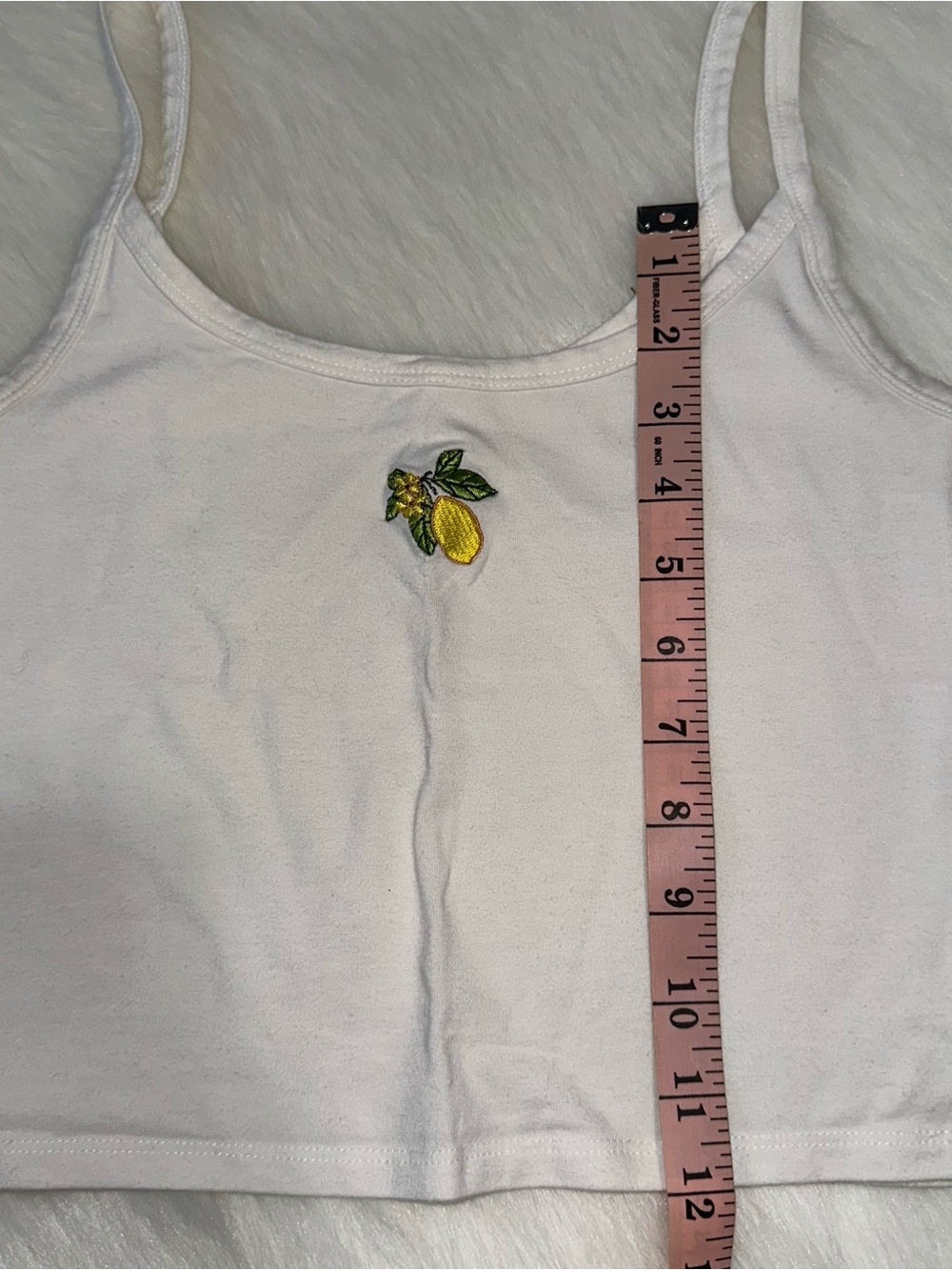 Cropped Lemon Tank - Picture 7 of 8